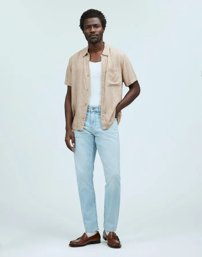 Madewell Athletic Slim Jeans Brantwood Wash Men Jeans