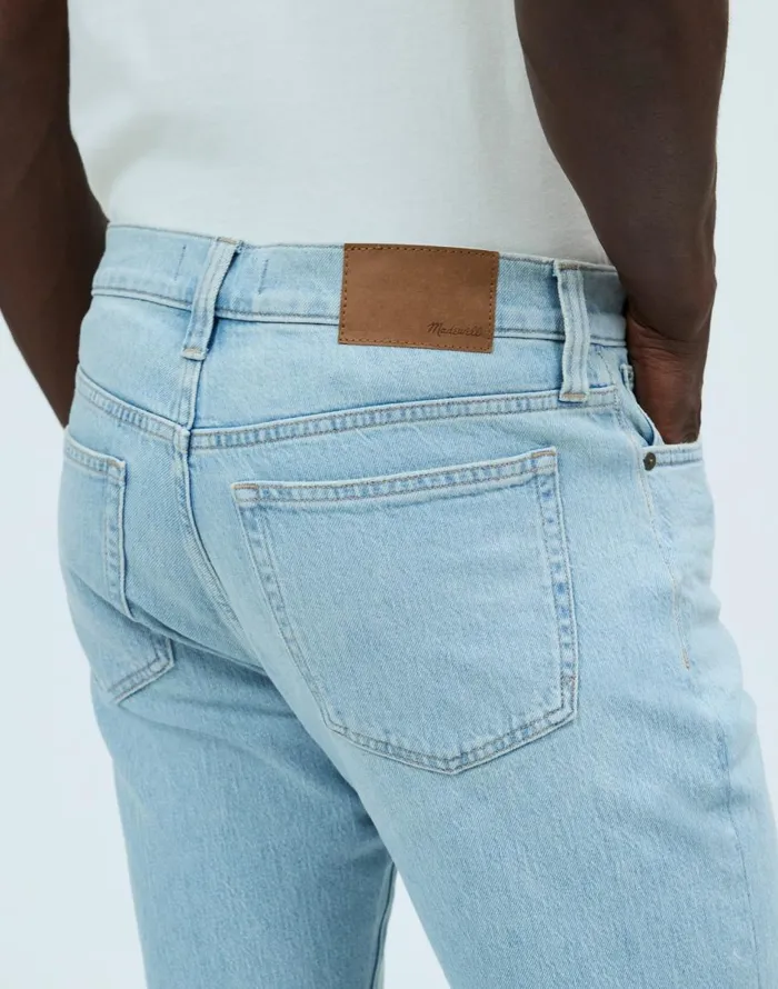 Madewell Athletic Slim Jeans Brantwood Wash Men Jeans