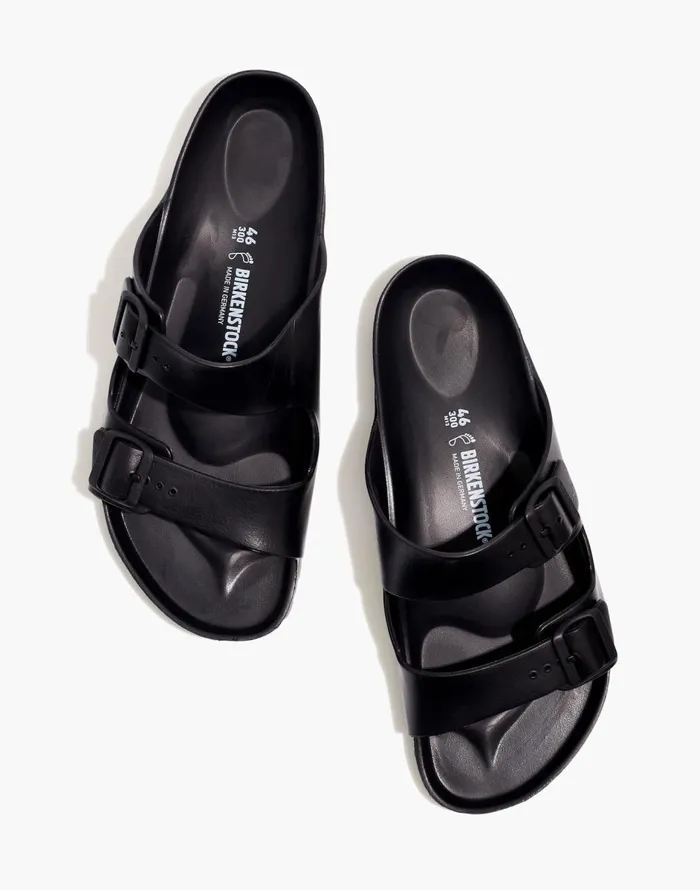 Madewell Birkenstock Arizona EVA Sandals True Black WomenMen Sandals