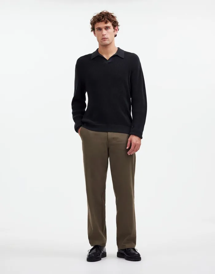 Madewell CottonWool Blend Trousers Capers Men Pants