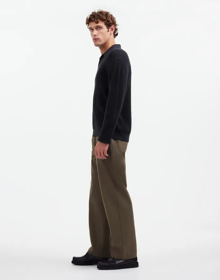 Madewell CottonWool Blend Trousers Capers Men Pants