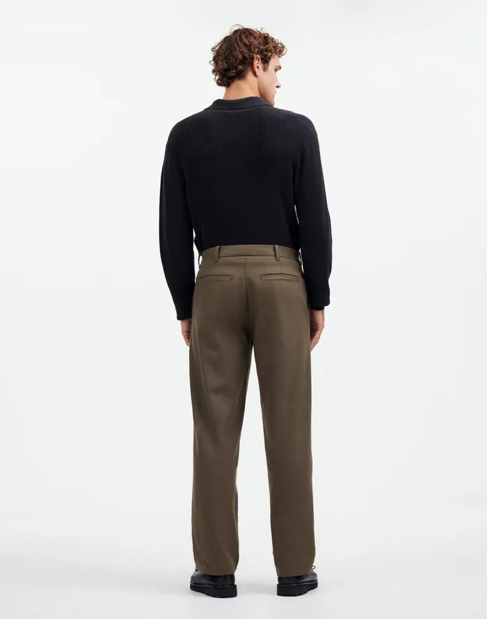 Madewell CottonWool Blend Trousers Capers Men Pants