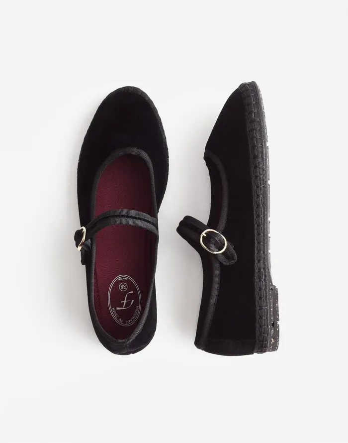 Madewell FlabelUS Antonia Mary Janes Black Women Flats and Loafers