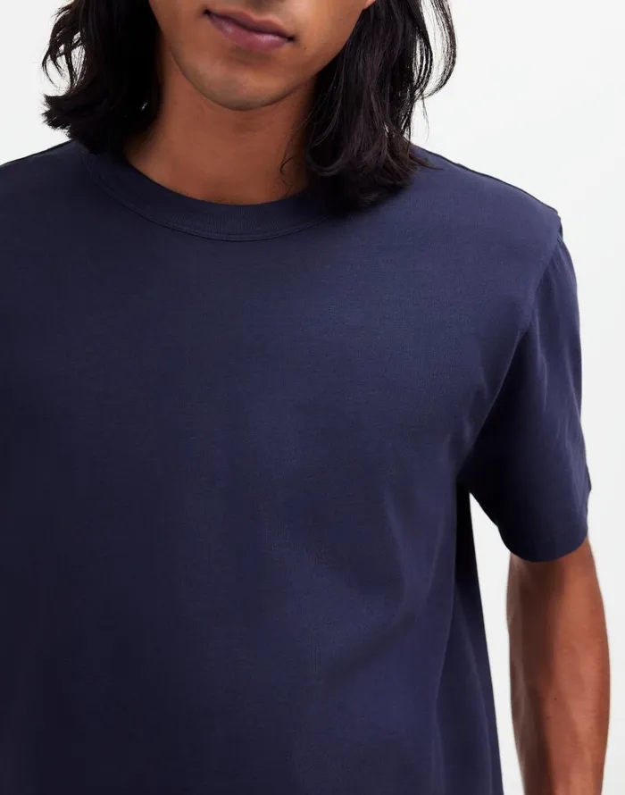 Madewell GarmentDyed Allday Crewneck Tee Twilight Men Tees