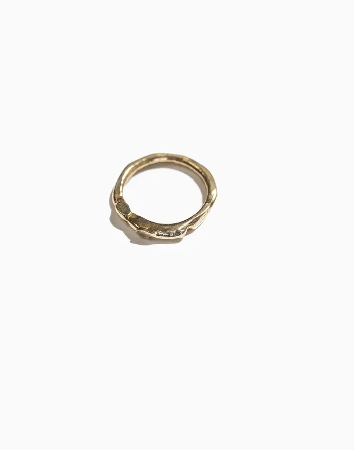Madewell Iris 1956 Jewelry Stream Ring Brass Women Jewelry