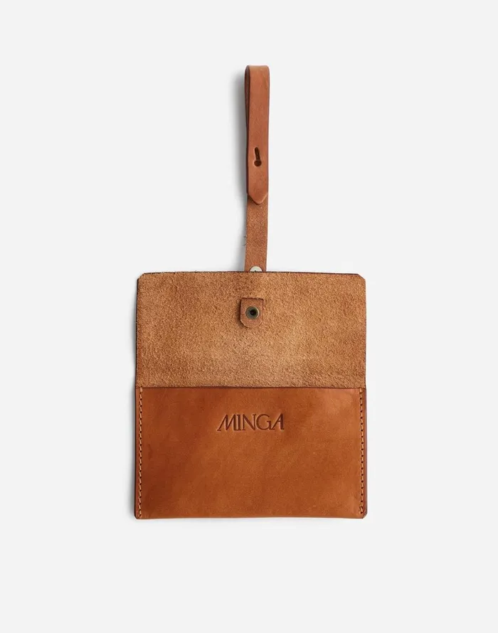 Madewell MINGA Leather Wrap Wallet Honey Women Pouches and Wallets