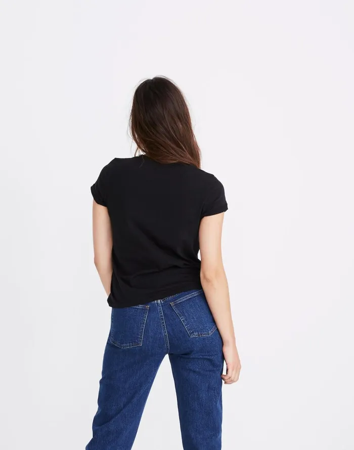 Madewell Northside Vintage Tee True Black Women Tees