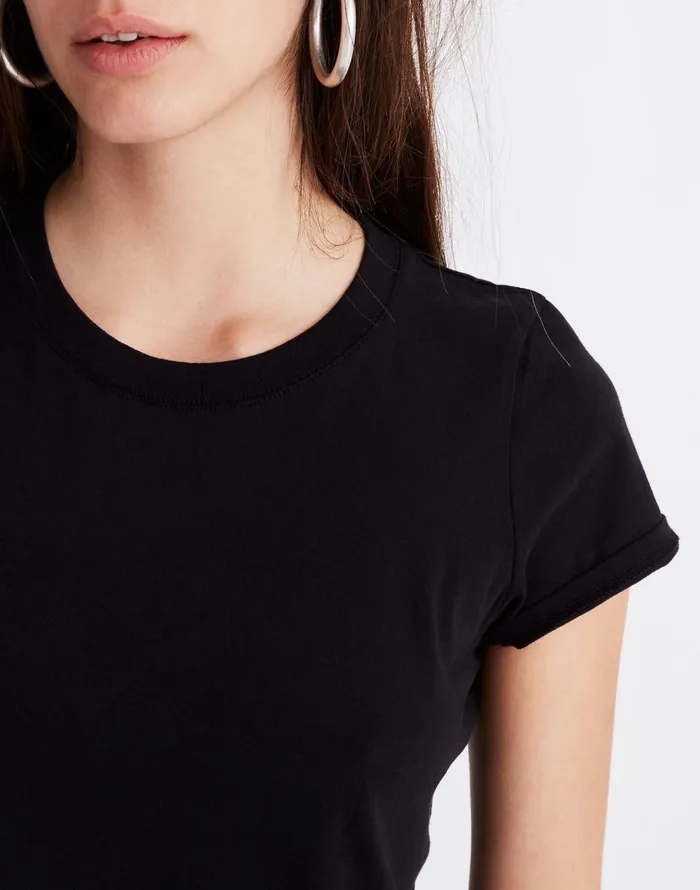 Madewell Northside Vintage Tee True Black Women Tees
