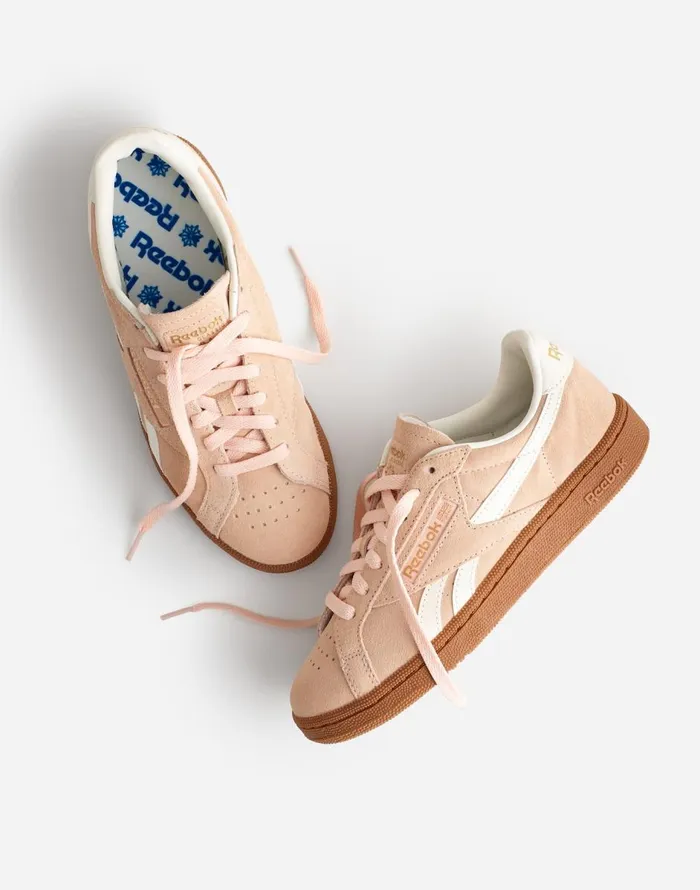 Madewell Reebok Club C Grounds UK Sneakers Washed Clay Chalk Gum Women Sneakers Madewell Reebok Club C Grounds UK Sneakers Washed Clay Chalk Gum Women Sneakers