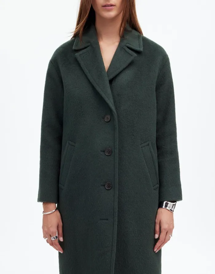 Madewell The Alonzo Coat Luxury Forest Women Coats Jackets