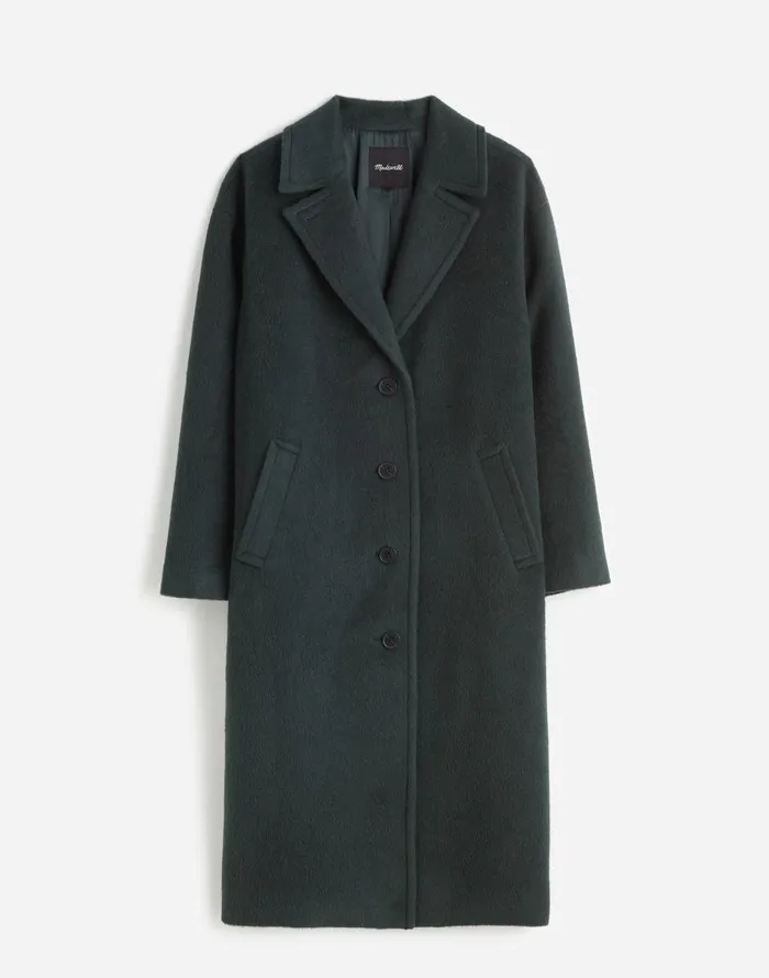 Madewell The Alonzo Coat Luxury Forest Women Coats Jackets