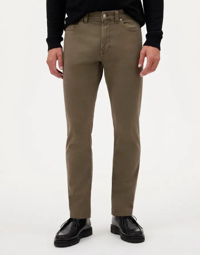 Madewell The Athletic Allday Slim Pant Driftwood Brown Men Jeans