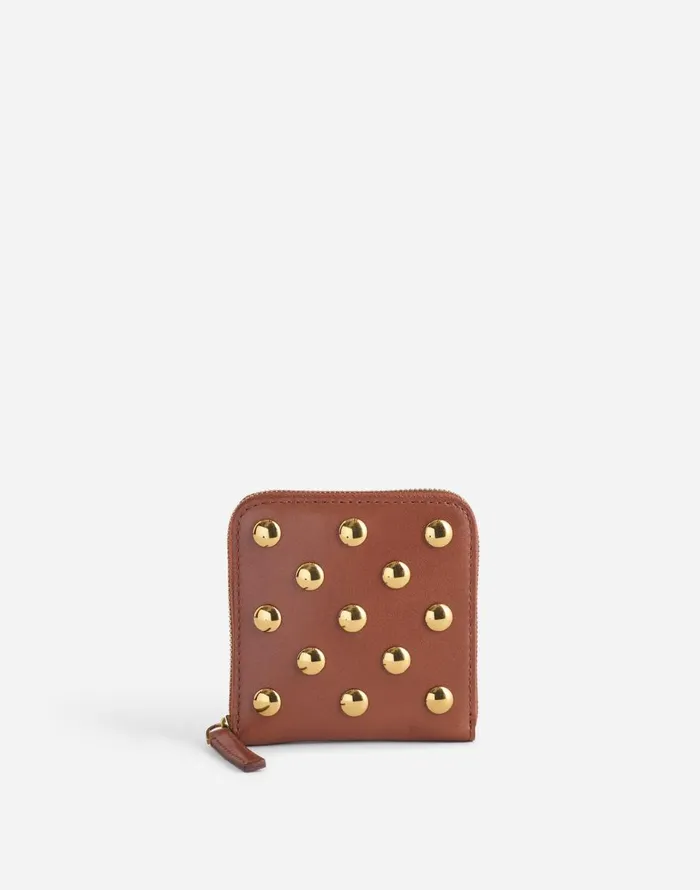 Madewell The Essential Zip Wallet Soft Mahogany Women Pouches and Wallets