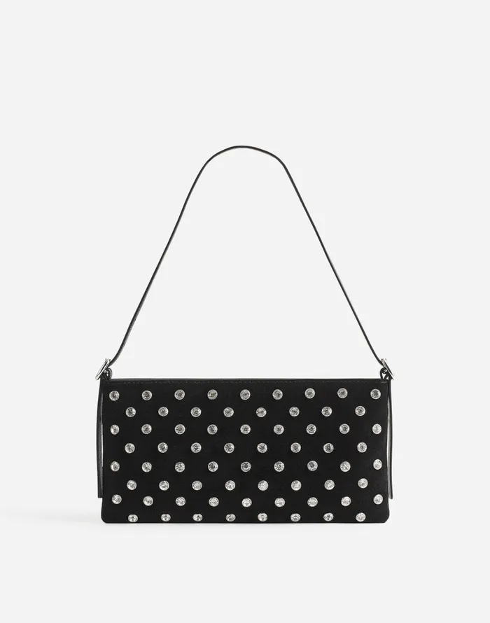 Madewell The SculpturalBuckle Mini Shoulder Bag True Black Multi Women Bags