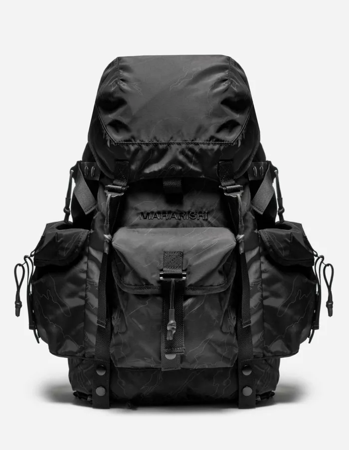Maharishi Bags 1531 Camo MALICE Backpack Black 8211 Men