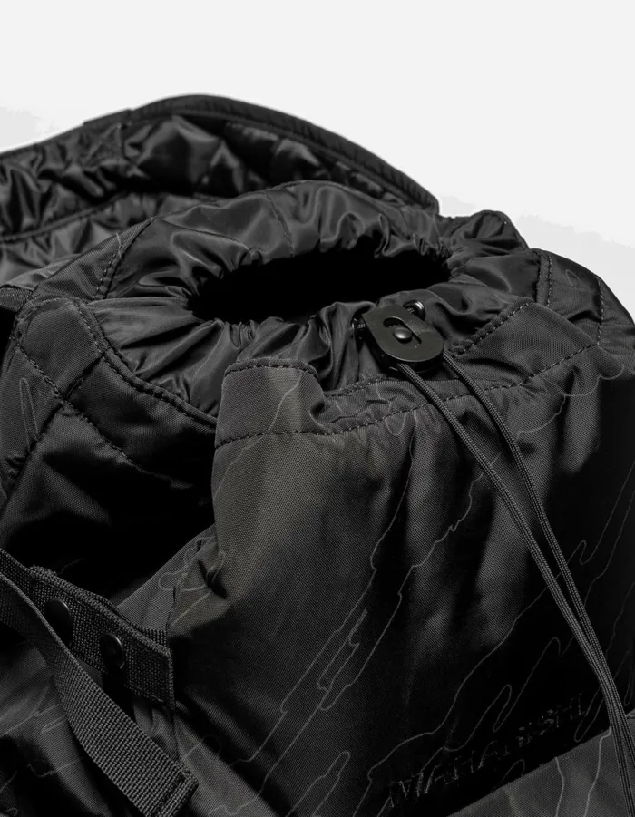 Maharishi Bags 1531 Camo MALICE Backpack Black 8211 Men