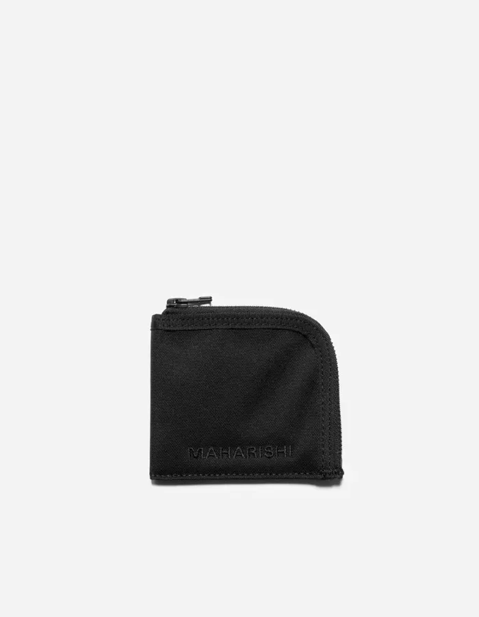 Maharishi Bags 9112 Wallet Black 600D Nylon 8211 Men