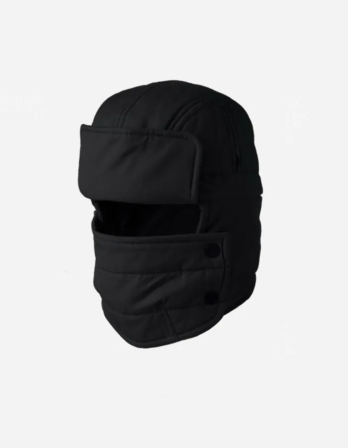 Maharishi Hats 1383 Padded Aviator Hat Black 8211 Men