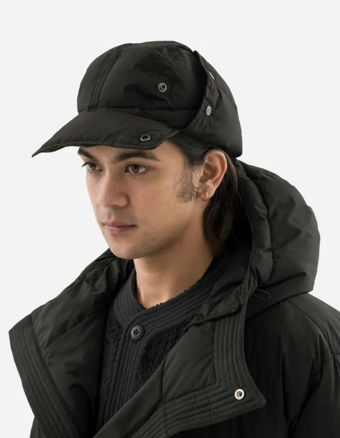 Maharishi Hats 1383 Padded Aviator Hat Black 8211 Men