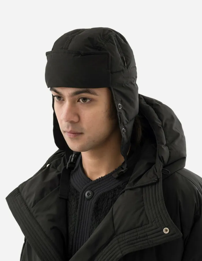 Maharishi Hats 1383 Padded Aviator Hat Black 8211 Men