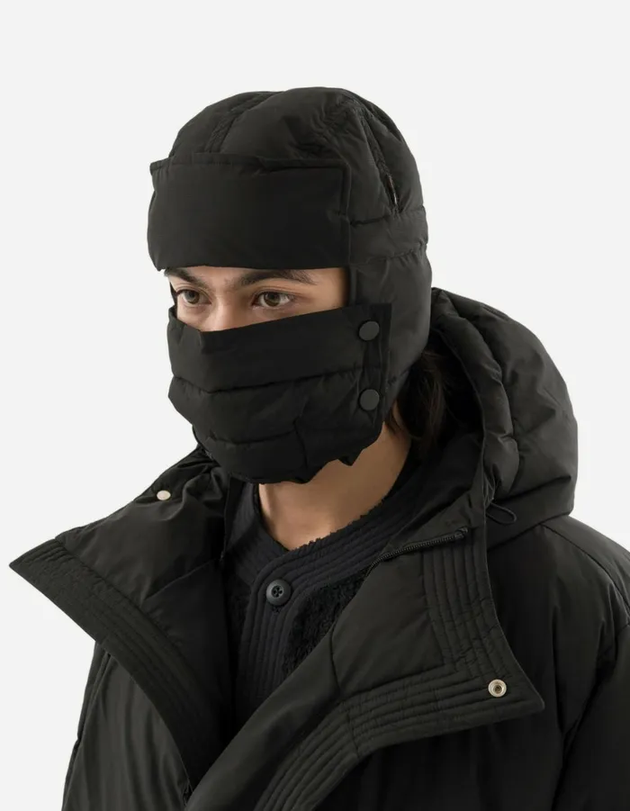 Maharishi Hats 1383 Padded Aviator Hat Black 8211 Men