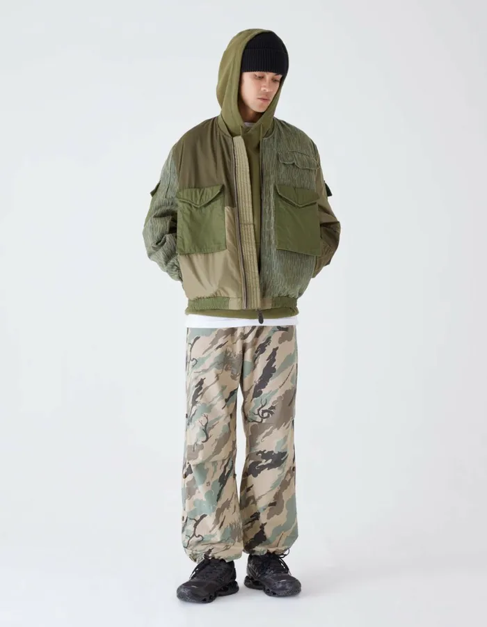 Maharishi Jackets 4274 Upcycled WEP MA1 Flight Jacket Olive 8211 Men