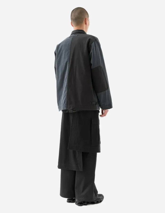 Maharishi Jackets 6025 Maha Boro Deck Jacket BlackCharcoal 8211 Men