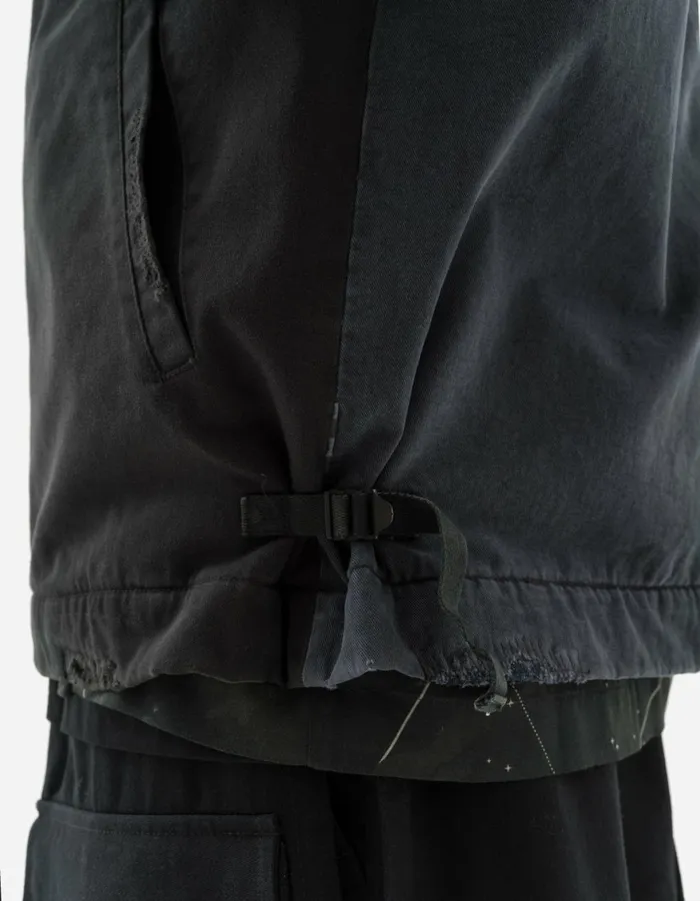 Maharishi Jackets 6025 Maha Boro Deck Jacket BlackCharcoal 8211 Men