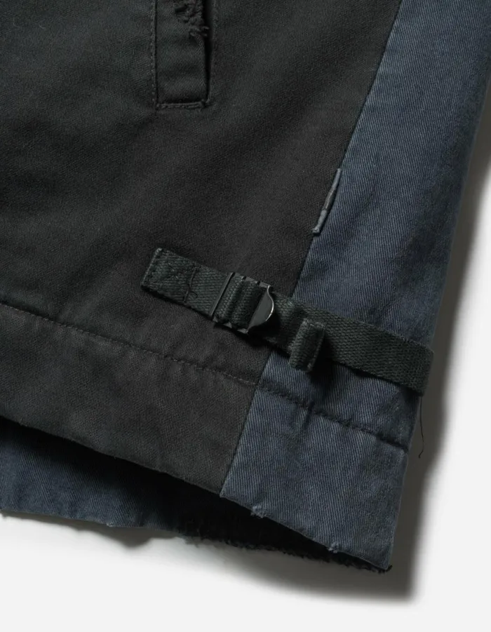 Maharishi Jackets 6025 Maha Boro Deck Jacket BlackCharcoal 8211 Men