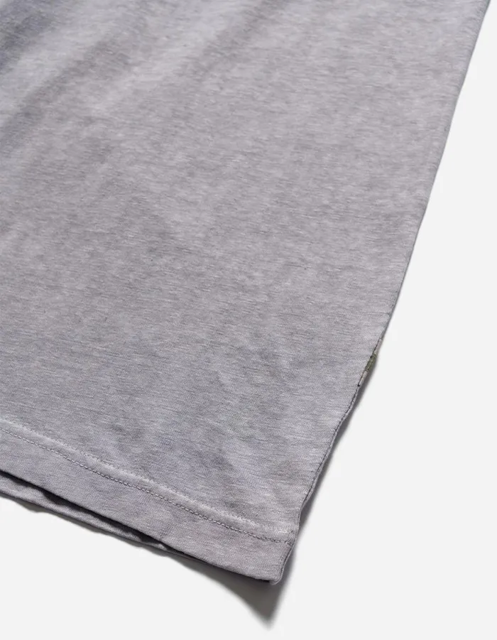 Maharishi Short Sleeve TShirts 5234 Hemp Cross Oversized TShirt Purple Ash 8211 Men