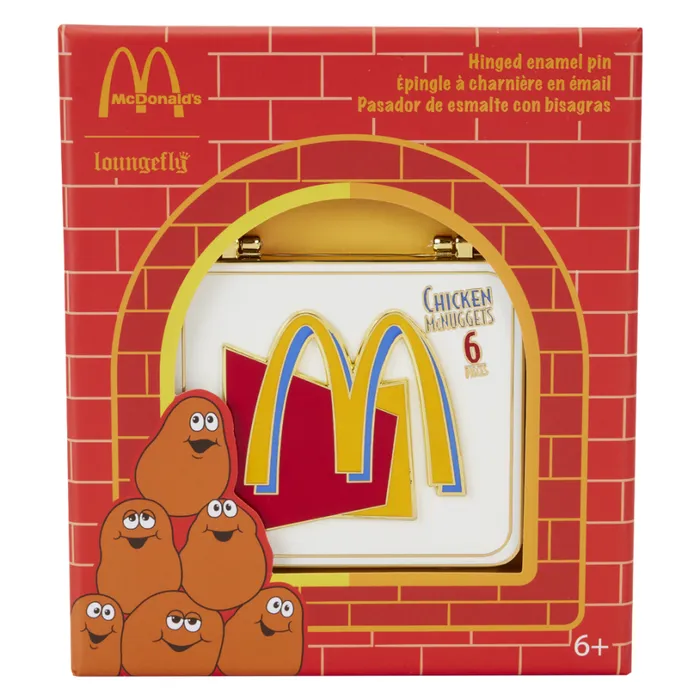 McDonald039s Happy Meal McNugget Buddies 3 Unisex Loungefly Enamel Pins