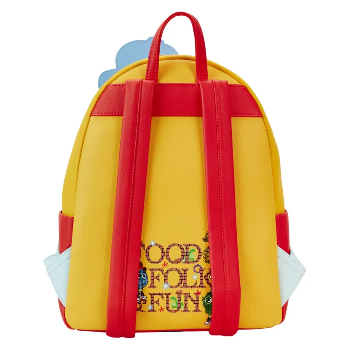 McDonald039s Vintage Fry Kids Triple Pocket Mini Backpack Unisex Loungefly Backpacks McDonald039s Vintage Fry Kids Triple Pocket Mini Backpack Unisex Loungefly Backpacks