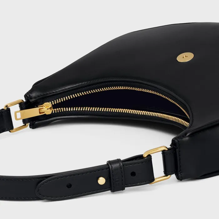 Medium Ava Triomphe Bag In Smooth Calfskin Black Women CELINE AVA TRIOMPHE Medium Ava Triomphe Bag In Smooth Calfskin Black Women CELINE AVA TRIOMPHE