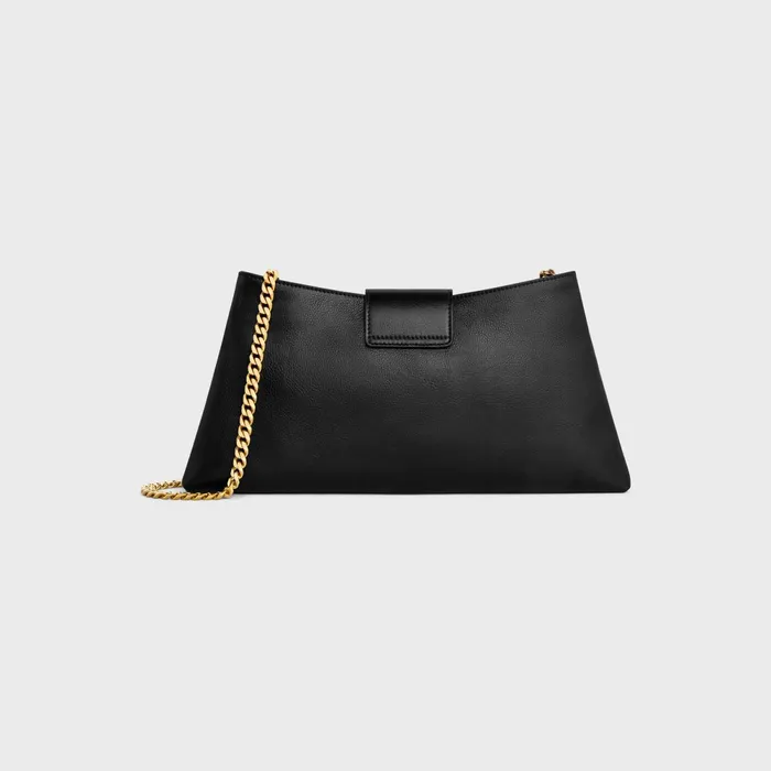 Medium Wiltern Bag In Smooth Calfskin Black Women CELINE MORE LINES Medium Wiltern Bag In Smooth Calfskin Black Women CELINE MORE LINES
