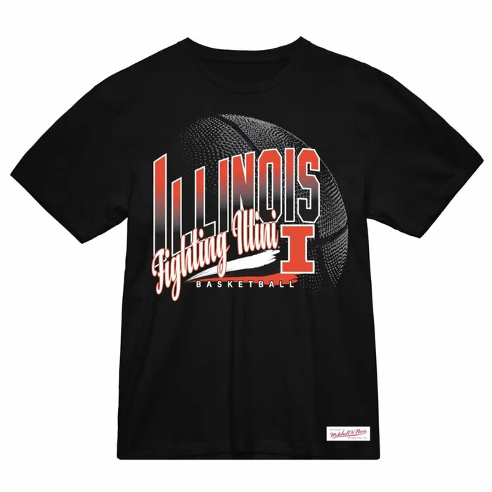 Men039s Collegiate Mitchell and Ness University Of Illinois UC Madness Victory Road Tee Men039s Collegiate Mitchell and Ness University Of Illinois UC Madness Victory Road Tee