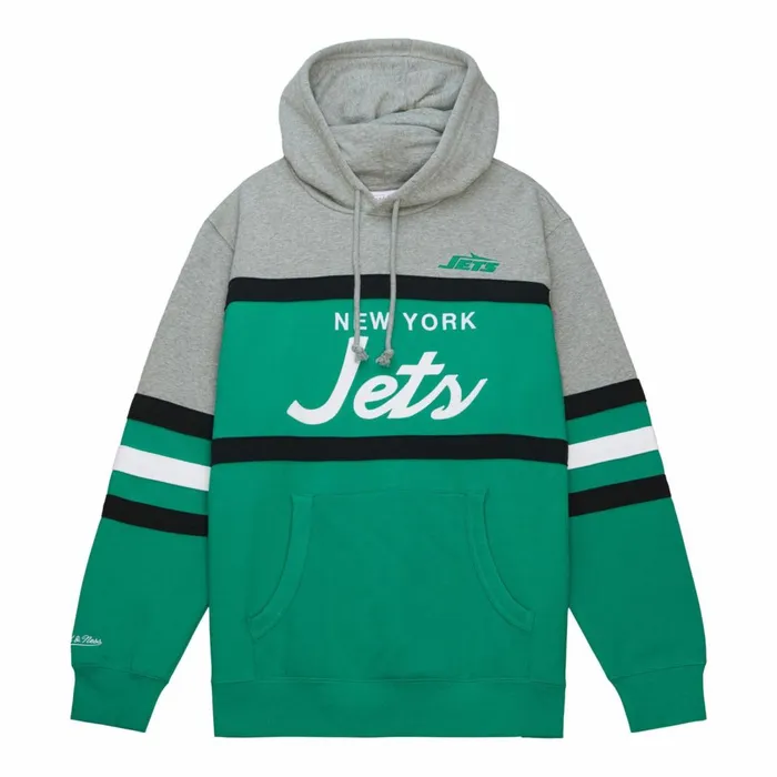Men039s Hoodies and Sweatshirts Mitchell and Ness Head Coach Hoodie New York Jets Men039s Hoodies and Sweatshirts Mitchell and Ness Head Coach Hoodie New York Jets