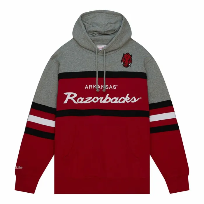 Men039s Hoodies and Sweatshirts Mitchell and Ness Head Coach Hoodie University Of Arkansas Men039s Hoodies and Sweatshirts Mitchell and Ness Head Coach Hoodie University Of Arkansas
