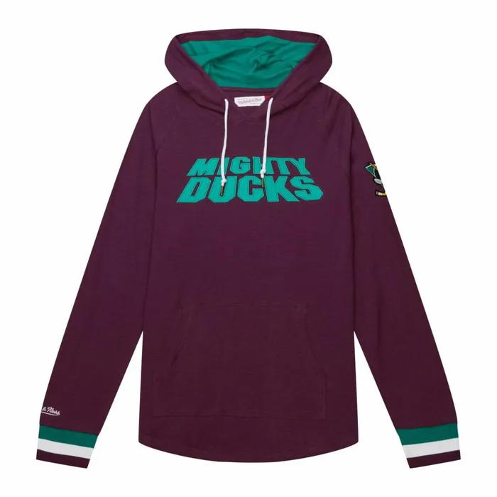 Men039s Hoodies and Sweatshirts Mitchell and Ness Legendary Slub Long Sleeve Hoodie Anaheim Ducks Men039s Hoodies and Sweatshirts Mitchell and Ness Legendary Slub Long Sleeve Hoodie Anaheim Ducks