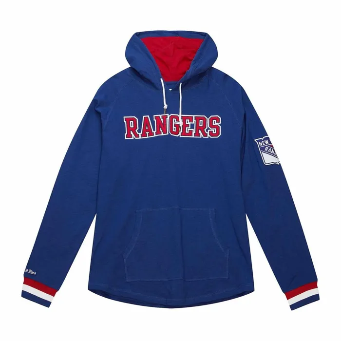 Men039s Hoodies and Sweatshirts Mitchell and Ness Legendary Slub Long Sleeve Hoodie New York Rangers Men039s Hoodies and Sweatshirts Mitchell and Ness Legendary Slub Long Sleeve Hoodie New York Rangers