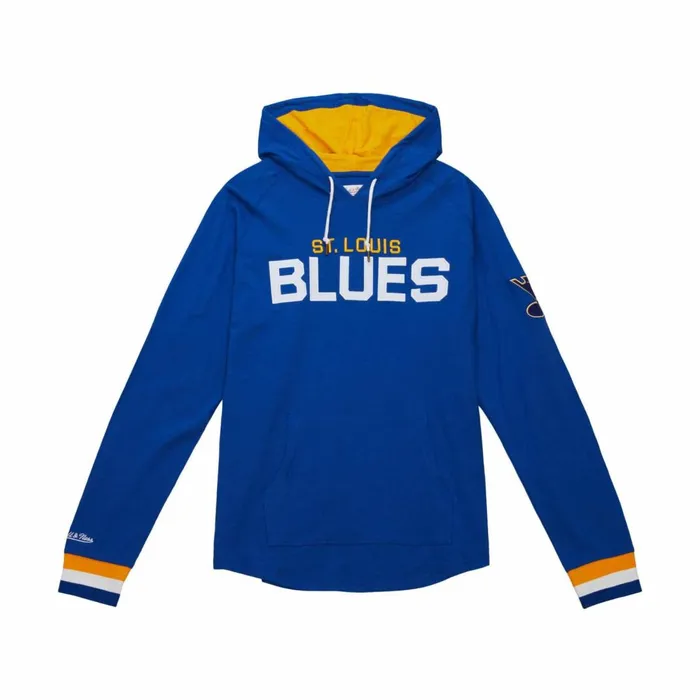 Men039s Hoodies and Sweatshirts Mitchell and Ness Legendary Slub Long Sleeve Hoodie St Louis Blues Men039s Hoodies and Sweatshirts Mitchell and Ness Legendary Slub Long Sleeve Hoodie St Louis Blues