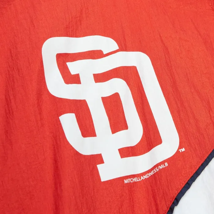Men039s Jackets and Outerwear Mitchell and Ness Arched Retro Lined Windbreaker San Diego Padres Men039s Jackets and Outerwear Mitchell and Ness Arched Retro Lined Windbreaker San Diego Padres