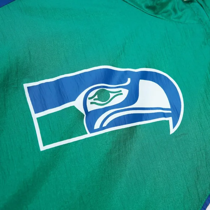 Men039s Jackets and Outerwear Mitchell and Ness Arched Retro Lined Windbreaker Seattle Seahawks Men039s Jackets and Outerwear Mitchell and Ness Arched Retro Lined Windbreaker Seattle Seahawks