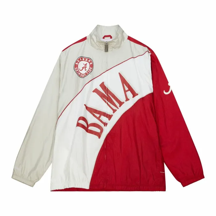 Men039s Jackets and Outerwear Mitchell and Ness Arched Retro Lined Windbreaker University Of Alabama Men039s Jackets and Outerwear Mitchell and Ness Arched Retro Lined Windbreaker University Of Alabama