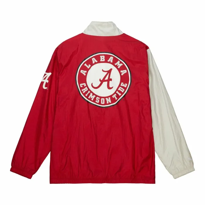 Men039s Jackets and Outerwear Mitchell and Ness Arched Retro Lined Windbreaker University Of Alabama Men039s Jackets and Outerwear Mitchell and Ness Arched Retro Lined Windbreaker University Of Alabama