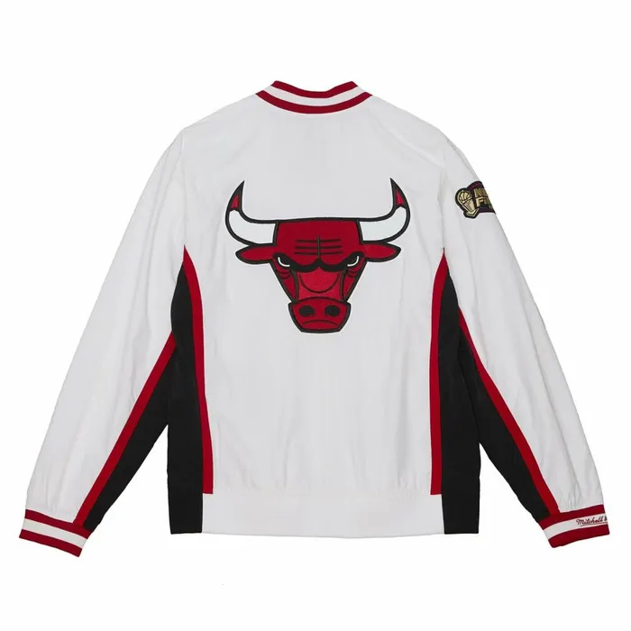 Men039s Jackets and Outerwear Mitchell and Ness Authentic Chicago Bulls Finals 199798 Warm Up Jacket Men039s Jackets and Outerwear Mitchell and Ness Authentic Chicago Bulls Finals 199798 Warm Up Jacket