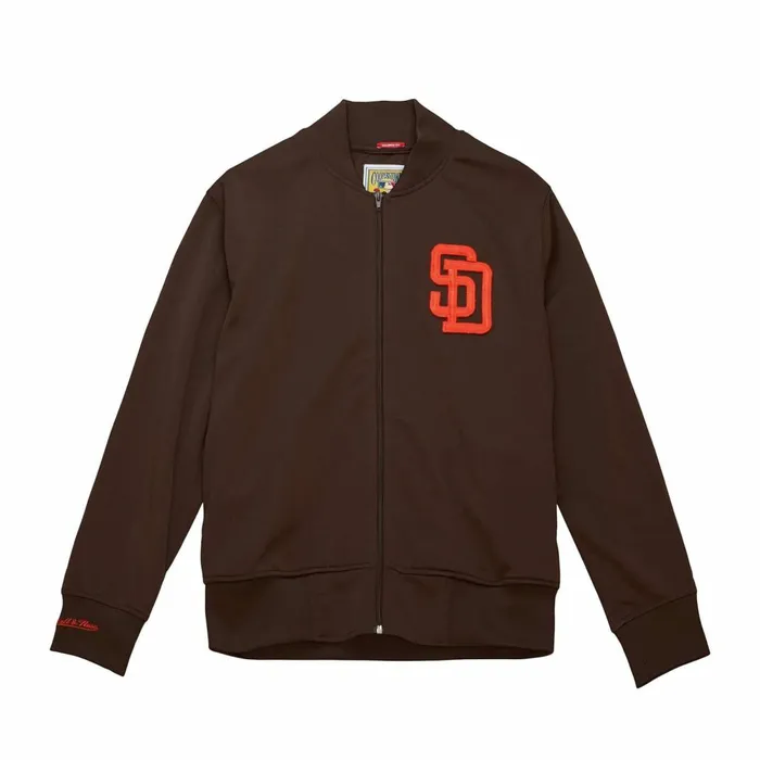 Men039s Jackets and Outerwear Mitchell and Ness Authentic San Diego Padres BP 1990 Jacket Men039s Jackets and Outerwear Mitchell and Ness Authentic San Diego Padres BP 1990 Jacket