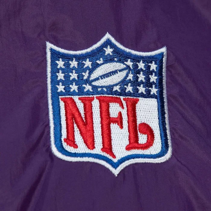 Men039s Jackets and Outerwear Mitchell and Ness Authentic Sideline Jacket Minnesota Vikings Men039s Jackets and Outerwear Mitchell and Ness Authentic Sideline Jacket Minnesota Vikings