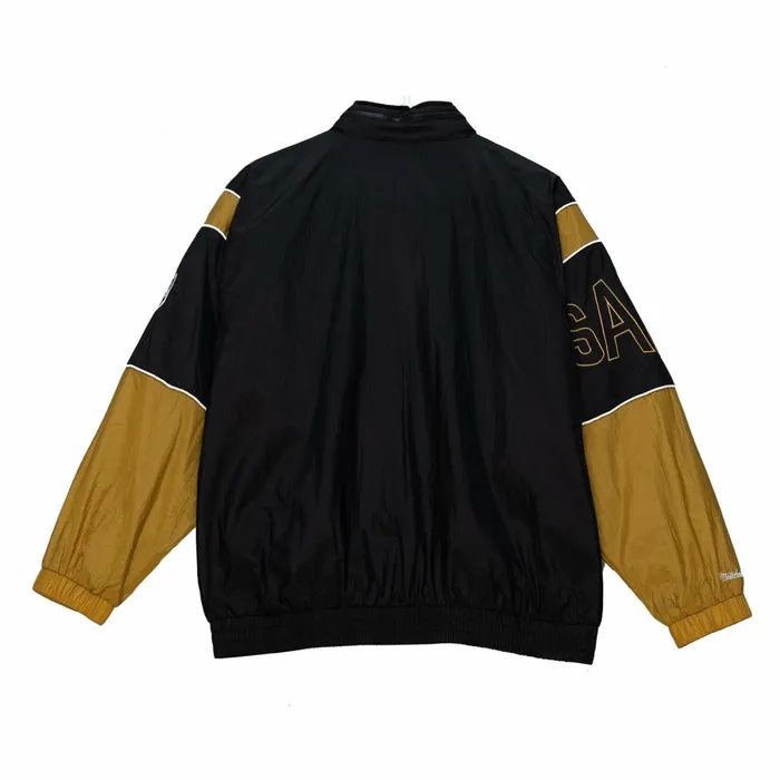 Men039s Jackets and Outerwear Mitchell and Ness Authentic Sideline Jacket New Orleans Saints Men039s Jackets and Outerwear Mitchell and Ness Authentic Sideline Jacket New Orleans Saints
