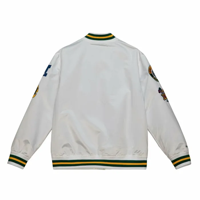 Men039s Jackets and Outerwear Mitchell and Ness City Collection Lightweight Satin Jacket Green Bay Packers Men039s Jackets and Outerwear Mitchell and Ness City Collection Lightweight Satin Jacket Green Bay Packers
