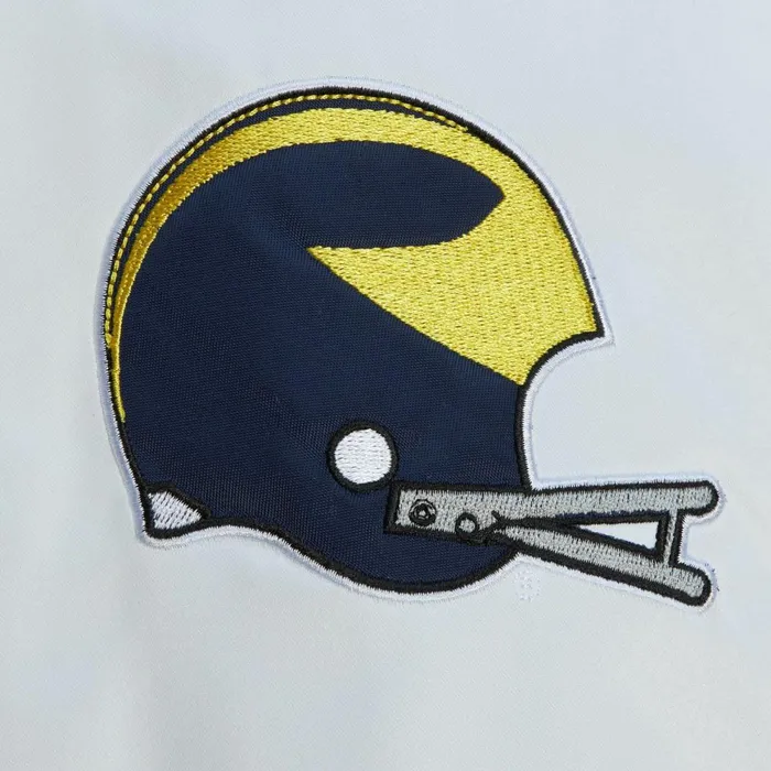 Men039s Jackets and Outerwear Mitchell and Ness City Collection Lightweight Satin Jacket University Of Michigan Men039s Jackets and Outerwear Mitchell and Ness City Collection Lightweight Satin Jacket University Of Michigan